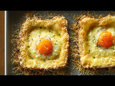: <strong>SUPER</strong> <strong>EASY</strong> CHEESE EGGS TOAST [아내의 식탁]