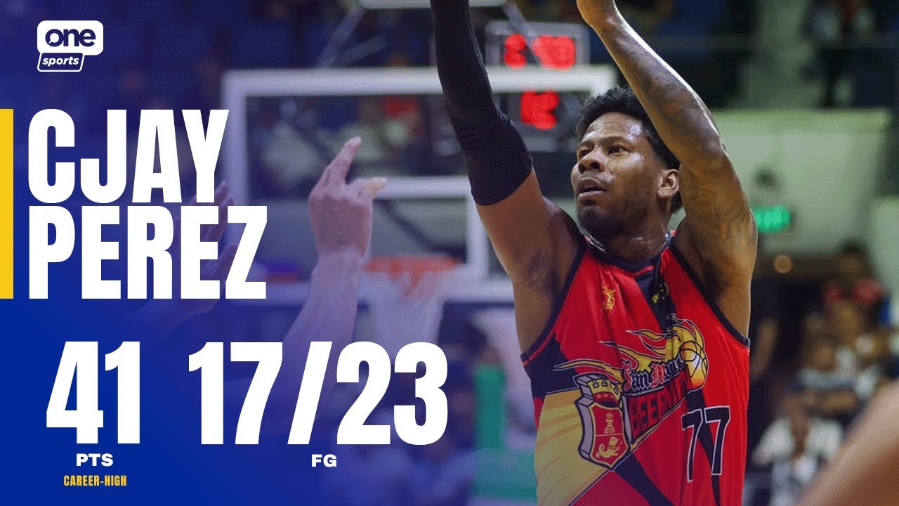 CJay Perez ERUPTS FOR CAREER-HIGH 41 PTS 💥 | PBA SEASON 50 PHILIPPINE CUP