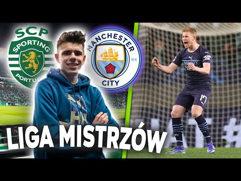 BYŁEM NA MECZU LIGI MISTRZÓW ⚽ SPORTING - MANCHESTER CITY 🔥 QESEK