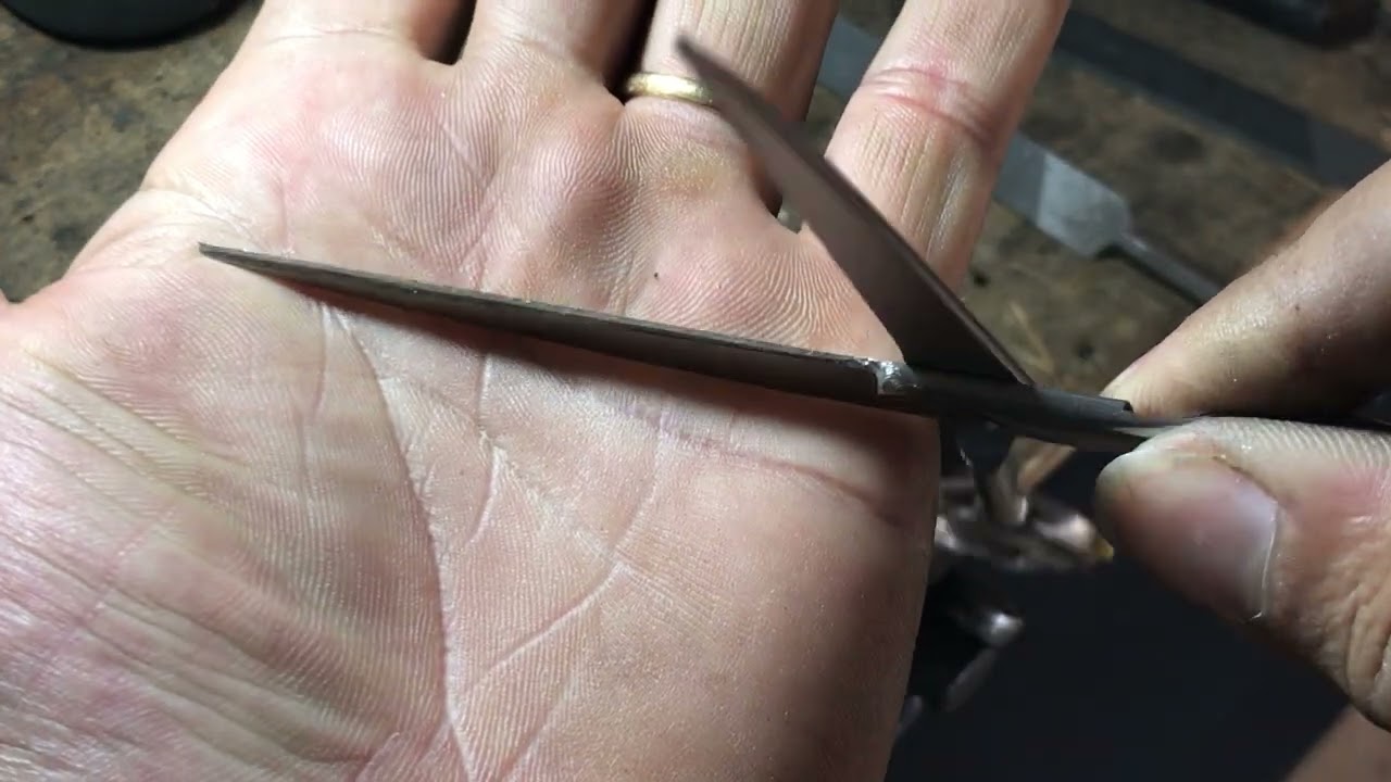 Afiando tesoura na LIMA , e fazendo o LASER novamente!