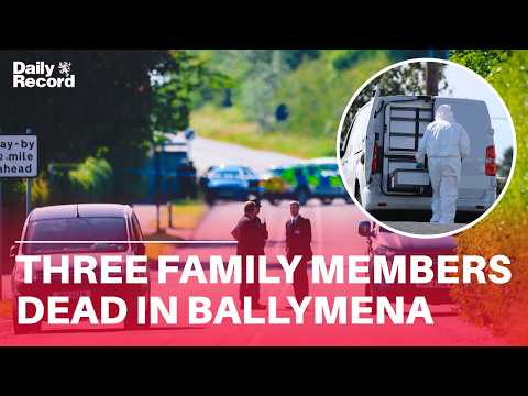 Three family members found dead in Ballymena home as investigation launched