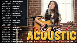 Soft Acoustic Music 2026 New Songs 🎧 English Songs with Lyrics 2026 for Relaxing screenshot 3