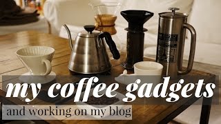 My Coffee Gadgets & Working on My Blog | 3rd Year of Medical School Vlog | Vlogmas 12
