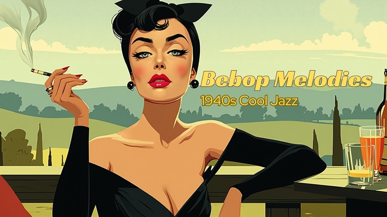 Кул-джаз 1940-х и бибоп | Винтажный джаз 1940-х ~ Плейлист для полуночи!