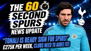 THE 60 SECOND SPURS NEWS UPDATE: "Tonali READY to Sign, Clubs Need to Agree Fee!" Approach Rebuffed screenshot 4