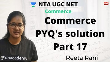 Commerce PYQ