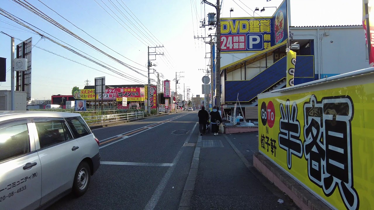 大和駅周辺から高座渋谷駅周辺を散策【4K / DJI pocket2】　#自転車　#車載動画　#まちなみ
