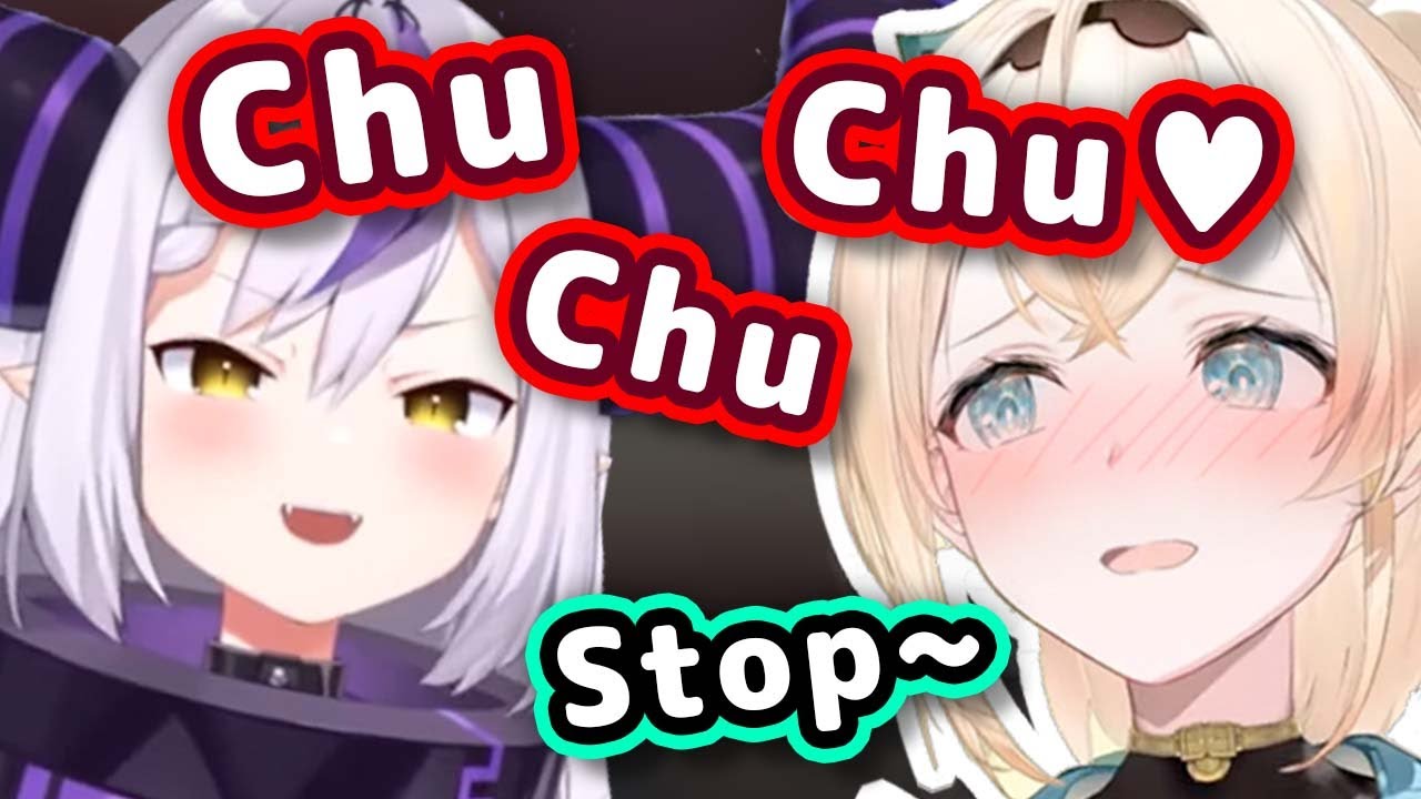 Laplus Tells Iroha "I Love You" In A Deep Voice and Teases Her With Kisses 【ENG Sub/Hololive】