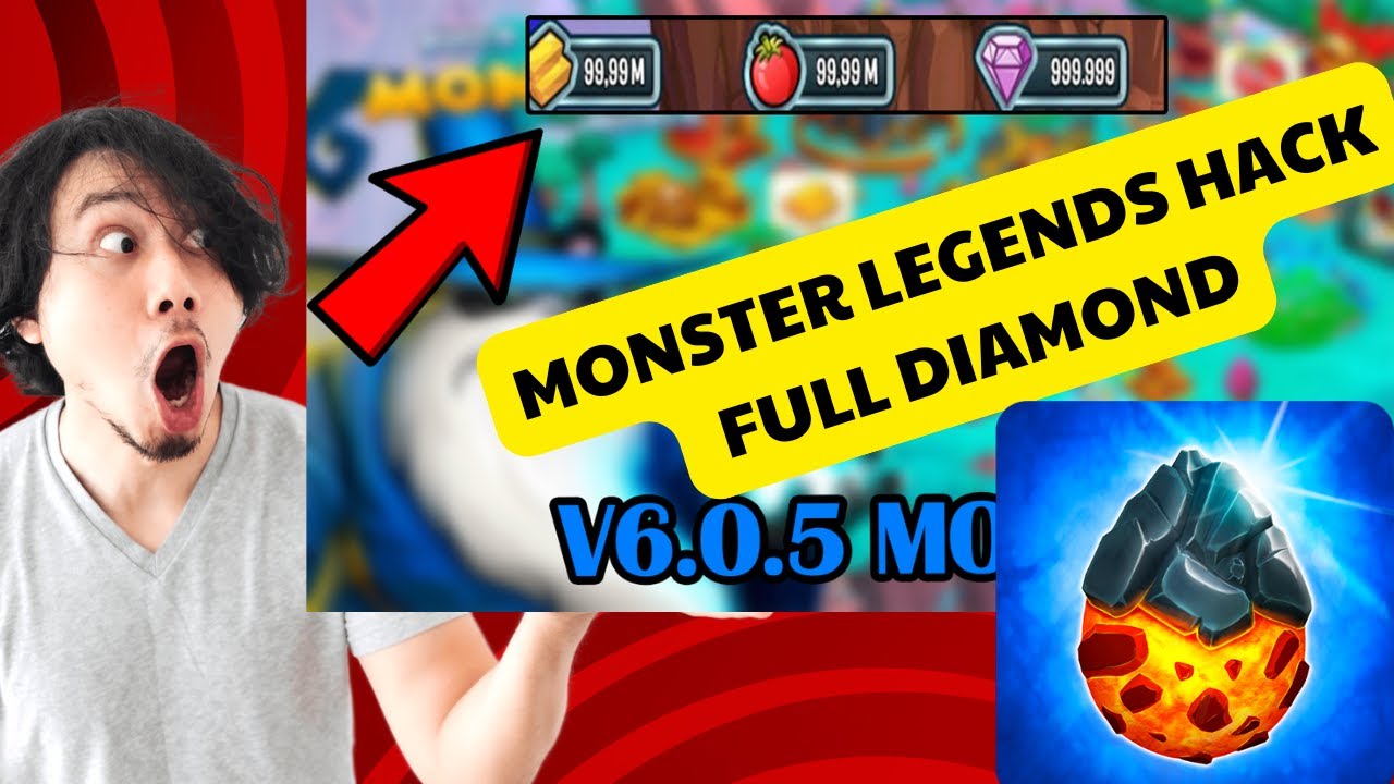 Monster Legends HACK - GET FULL DIAMOND FREE IOS/ANDROID(NEW 2025) 