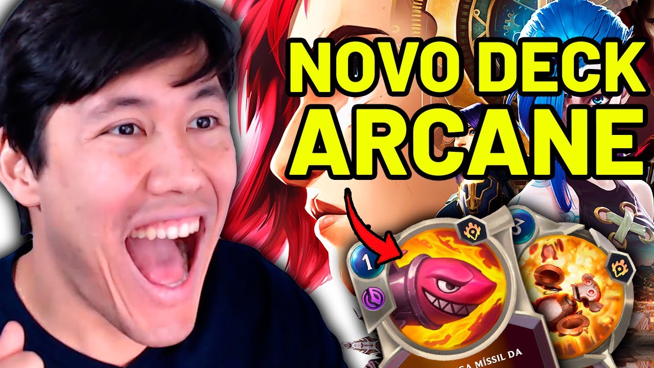 NOVÍSSIMO ARCANE DECK JINX & VI LEGENDS OF YouTube