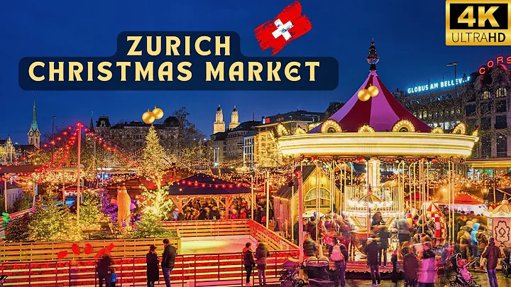  Zurich Switzerland Christmas Market Walking Tour