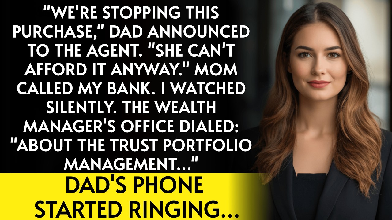 Family Tried Blocking My House Purchase - The Wealth Manager Called Them...