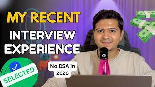 I Cracked Senior Software Engineer Interview [15 LPA] 🚀 | Interview Experience #interviewexperience
