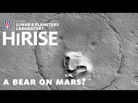 HiRISE (NASA): A Bear on Mars?