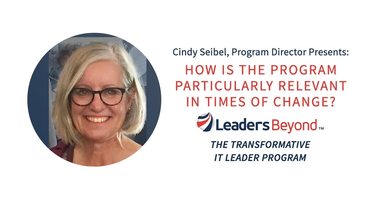 How is the program particularly relevant in times of change?