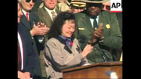 USA: WASHINGTON: PHAN THI KIM PHUC SPEAKS AT REMEM...
