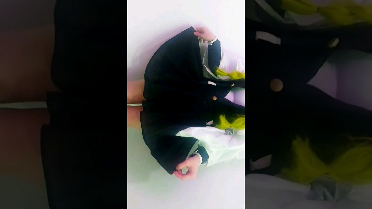 🍡 How I made my Mitsuri Cosplay - Part 2 (skirt) #demonslayer #mitsurikanroji