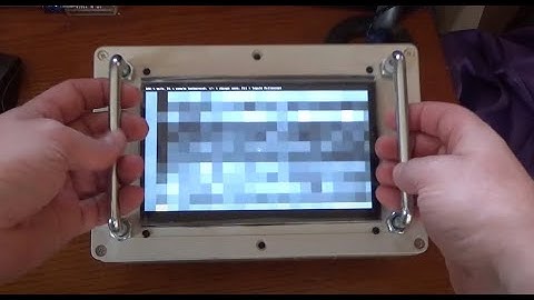 Handheld Capacitive Wall Scanner With Raspberry Pi & Touchscreen