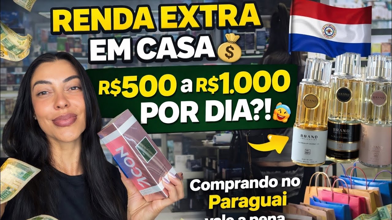 Renda Extra com Bazar: Fui ao Paraguai Buscar Produtos que Vendem 🛍️💰