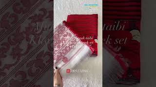 Rani Maraktaibi & Khwang Phanek Set With Price Pria Collections Wholesale Store