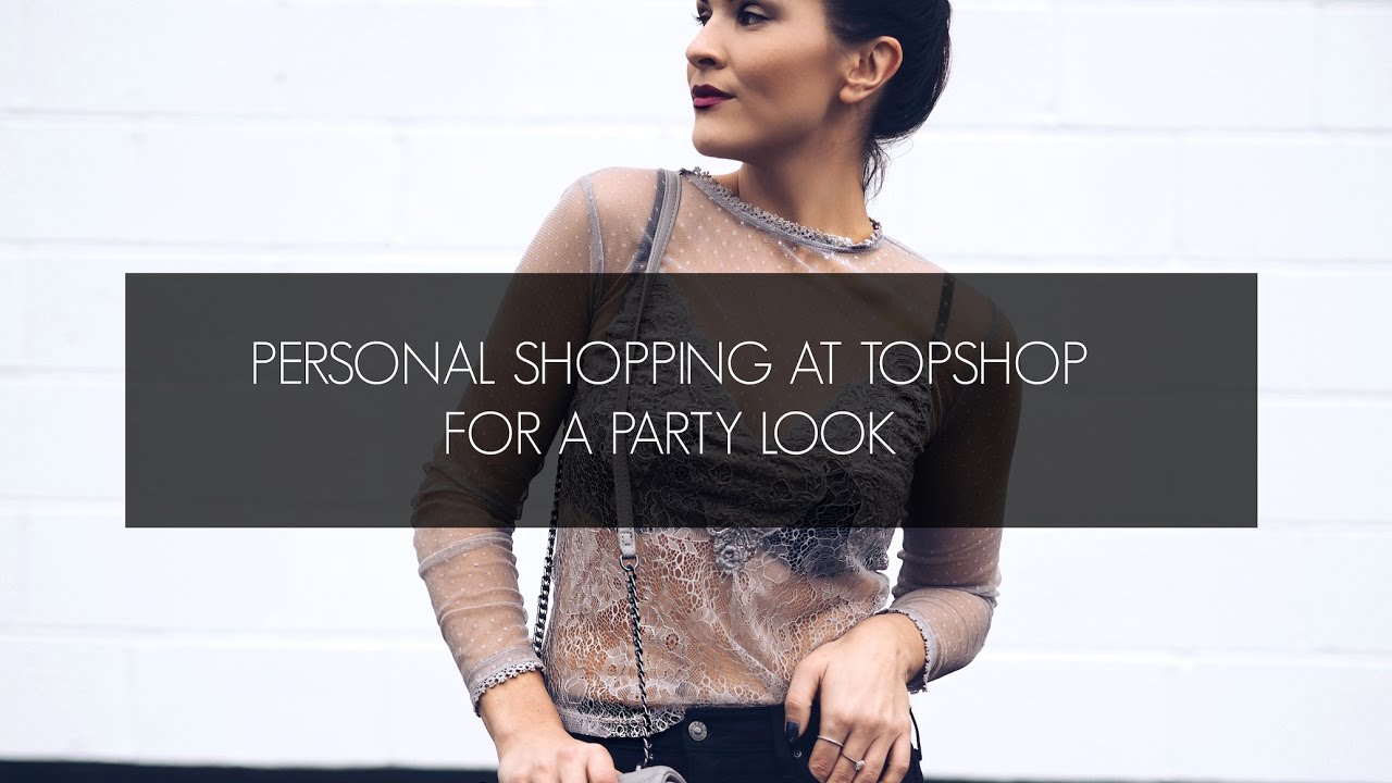 PERSONAL SHOPPING AT TOPSHOP - PARTY LOOK BY LAFOTKA