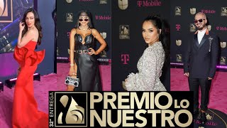 PREMIOS LO NUESTRO 2020/LOS MEJORES Y PEORES VESTIDOS/ROSY MCMICHAEL/NATTI NATASHA Y MAS/LINREVE