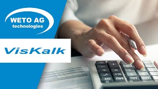 Viskalk - Auftrags- Kalkulationsprogramm Von Weto Allgemeine Funktionsweise Online-Vorführung