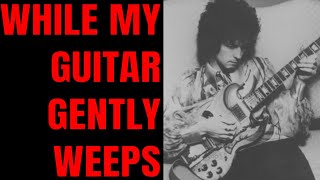 Vignette de la vidéo "While My Guitar Gently Weeps Clapton/Beatles Style Jam Track (A Minor)"