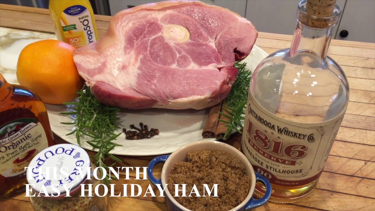 newspaper mockup How to cook an easy holiday ham