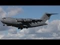 Go Around - Boeing C-17 Globemaster aborted Landing ( HD )