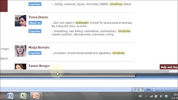 HUBnet tutorial: Searching & finding people and conversations
