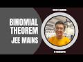 || Binomial Theorem || JEE Mains || Video - 2 || Standard Expansion ||