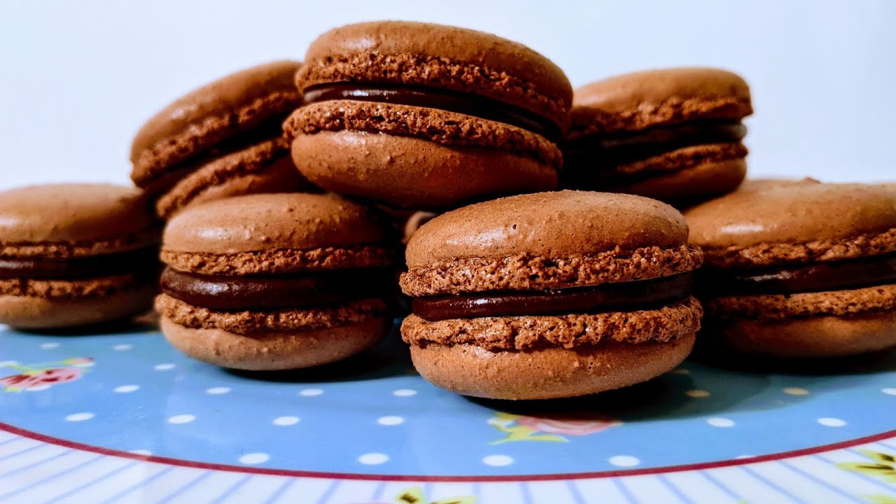 ШОКОЛАДОВИ ФРЕНСКИ МАКАРОНИ СТЪПКА ПО СТЪПКА,КАК ДА НАПРАВИМ ФРЕНСКИ МАКАРОНИ