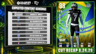 Kickoff RUSH + EASY Bobblehead METHOD! CUT 27 Weekly Recap [8.24.26]