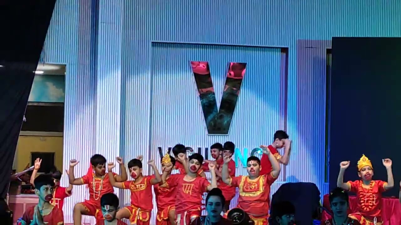 Hanuman Dance group video | VSPK international school Delhi 