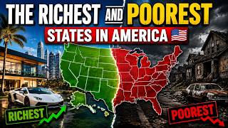 The Richest and Poorest States in America 🇺🇸 | USA Revealed