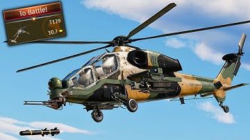 Precision Strike: T129 ATAK CAS with CIRIT & L-UMTAS Missiles | War Thunder Ground RB