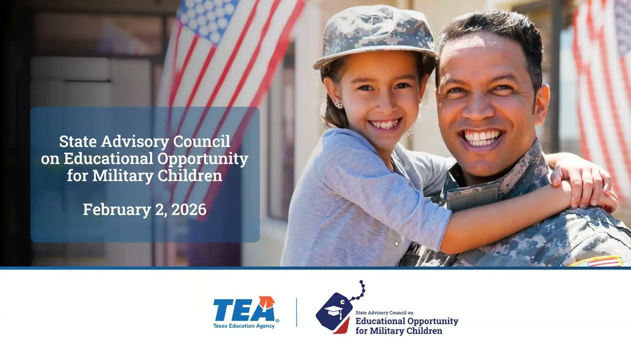 February 2, 2026 Meeting: State Advisory Council on Educational Opportunity for Military Children