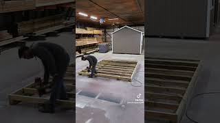 Building a shed floor base #wood #shed #floor #base