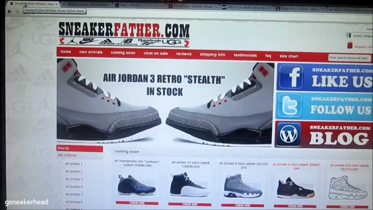 authentic jordans websites