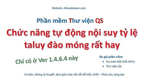 16. Tính khối lượng đào chỉ cần nhập Hđào, tự động nội suy tỷ lệ taluy trong vài giây và kết quả