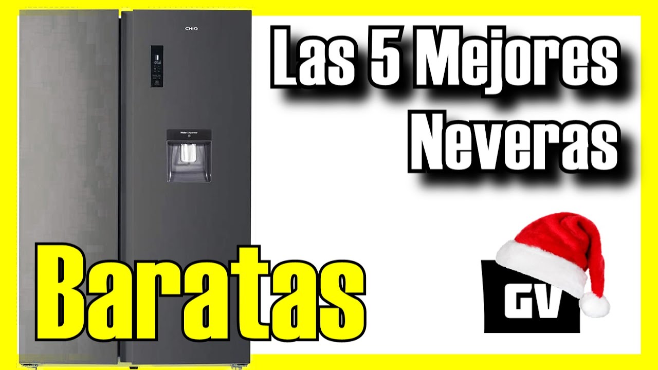 ❄️ Las 5 MEJORES Neveras BARATAS de  [2024] ✓ [Calidad/Precio]  Frigoríficos Económicos 