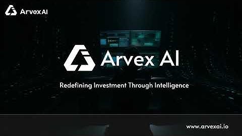 🚀 Introducing Arvex AI — The Future of Intelligent Investing.