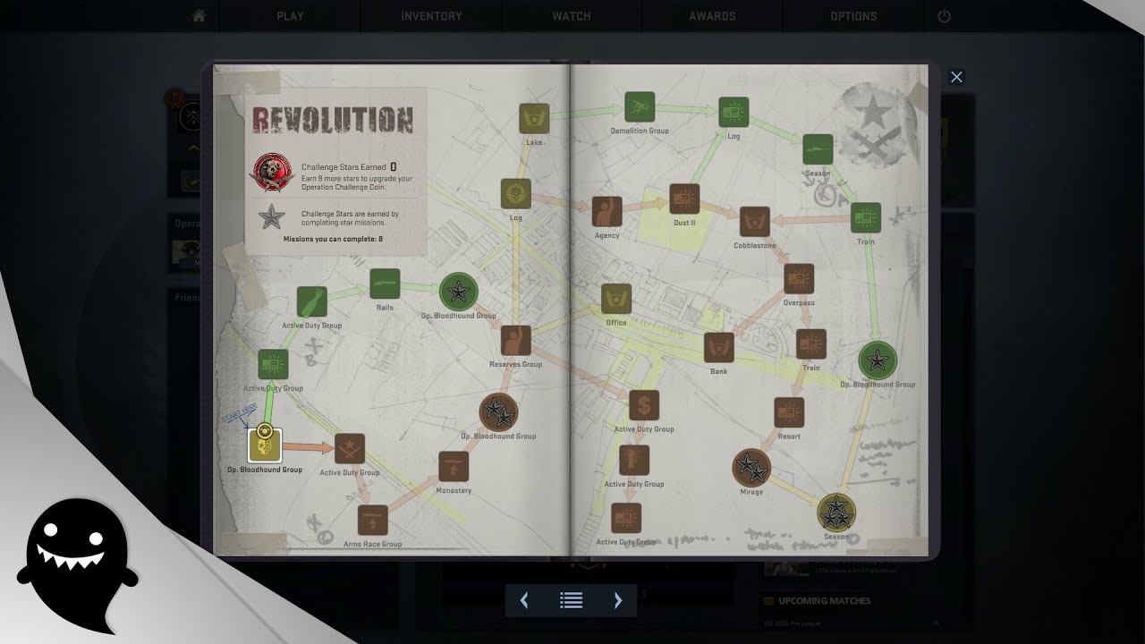 CS:GO Operation Bloodhound Revolution Mission Map - YouTube