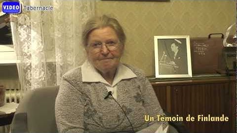 Sr Oili Blom - Un Temoin de Finlande, 04/01/2013