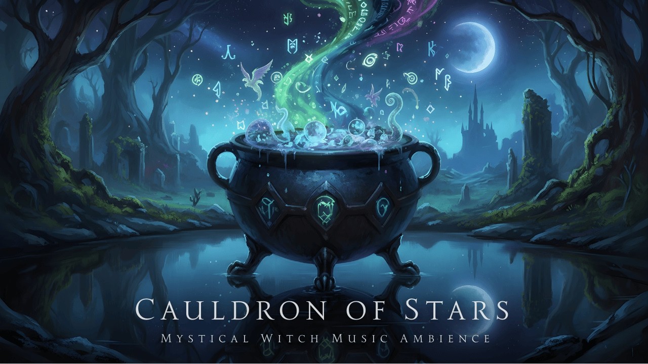 Cauldron of Stars – Mystical Witch Night Ambience & Fantasy Music