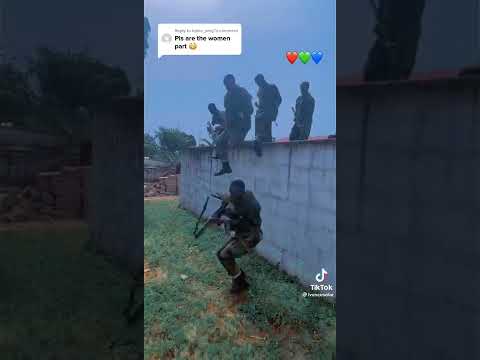 Ghana Army forces training video. #GAF.