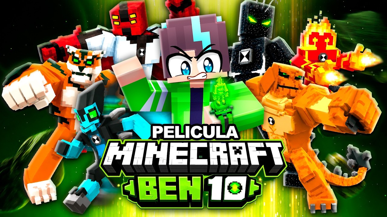 Desbloqueé TODOS los ALIENS de BEN 10 en Minecraft...