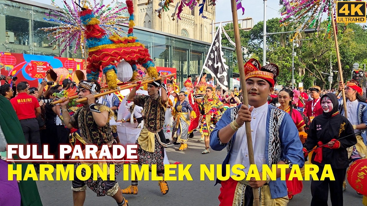 [FULL] Keren❗PARADE HARMONI IMLEK NUSANTARA 2026 at JAKARTA❗#walkingaround Lapangan Banteng