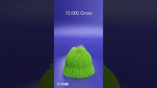 100.000 Grass Physics Simulation